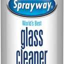 Sprayway Glass Cleaner Foaming Aerosol Spray, 15oz, Pack of 6 | Ammonia-Free, Streakless, Fast-Acting | Cleans & Polishes Glass Surfaces | Fresh Scent, Removes Fingerprints, Dust, Dirt, Smoke Film