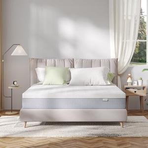 Novilla Twin Mattress, 10 Inch Gel Memory Foam Twin Size Mattress for Cool Night & Pressure Relief, Medium Plush Bed Mattresses, Bliss, 80in.(L)x39in.(W)x10in.(H)