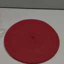 ZLYC Wool French Beret Hat Solid Color Beret Cap for Women Girls (One Size, Garnet)