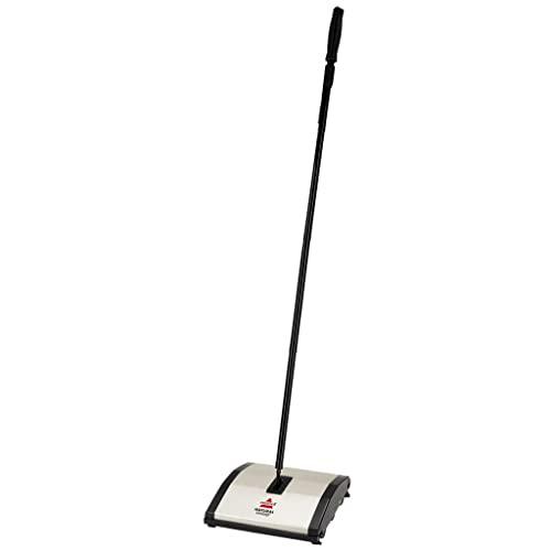 Bissell Natural Sweep Carpet and Floor Sweeper with Dual Brush Rotating System and 2 Corner Edge Brushes, 92N0A, 4.2 lb., Without Handle