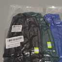 3Pcs Water Bottle Holder with Strap, Mesh Water Bottle Bag Carrier with Adjustable Shoulder for Walking and Travelling (Black/Blue/Green)