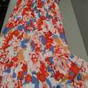 GRACE KARIN Womens Summer Floral Maxi Dresses 2026 Long Flowy Boho Dress Beach Vacation Sundresses Casual Clothes with Pocket (XX-Large, Blue Red Floral)