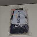 Hanes Men's Cotton, Moisture-Wicking Crew Tee Undershirts, Multi-Packs (Large, Black/Grey/Blue Assorted - 6 Pack)