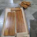 Fluted Dresser for Bedroom with 6 Drawers, 47.2" Modern Chest of Drawers, Dresser TV Stand, Wood Drawer Organizer for Living Room, Hallway, Walnut