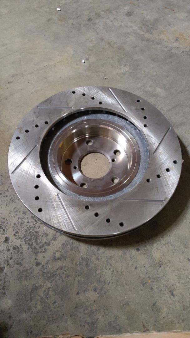 Front Drilled Rotors for 2004 - 2007 2008 2009 2010 BMW X3
