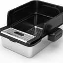 Stainless Steel Extra Large Litter Box for Big Cats, High Sided, Anti-Leakage, Easy Cleaning - Catstify M1