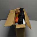 SPORT BEATS Six Player Croquet Set RubberWood 32 Inch Mallets with Carry Case, 6 Balls, 9 Wickets, 2 Stakes for Backyard Outdoor Games (Brown)