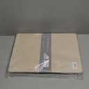 Seorsok Compatible with New MacBook Air 13.6 inch Case M4 M3 M2 2025 2024-2022 Release A3240 A2681 A3113,Elegant Leather Plastic Hard Shell Case with Transparent Keyboard Cover,Beige No Logo Cutout