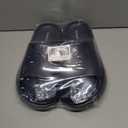 Platform Slides for Women and Men | Chunky Thick EVA Sole with Stable Support | Non-Slip for Daily Wear (9.5-10.5 Women/8-9 Men, Navy)