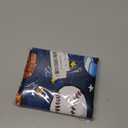 Satin Pillowcase for Hair and Skin Cartoon Baseball Football Sport Soft Silk Pillow Case with Envelope Closure Cooling Pillow Cases Slip Standard Size Pillow Cover for Women Men Kids Boys Girls 20x26