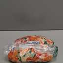 GRACE KARIN Women's Sexy Bathing Suits One Piece Swimsuits with Cover Up Skirt Tummy Control V Neck Orange Floral X-Large