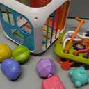 Montessori Toys for Toddler Girls Boys, Baby Sorter Learning Sensory Activity Cube, Toddler Girl Boy Birthday Gifts, Baby Toys 18+ Months