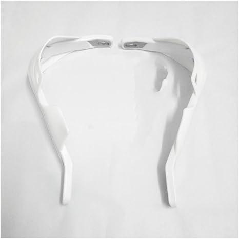 Motorbike Hand Guards Motorcycle Off Road Bike Scooter Brush Bar Hand Guard Handguard Clutch Brake Falling Protection 7/8 22MM Handlebars Handlebar Handguard(WHITE)