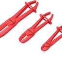 DURATECH 3-Piece Hose Pinch Clamp Plier, Pinch Pliers, Line Clamp Pliers Set for Fuel, Brake and Radiator Hoses