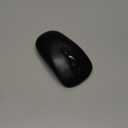 cimetech Wireless Computer Mouse, 2.4G Slim Cordless Mice Less Noise for Laptop Ergonomic Optical with Nano Receiver USB Mouse for Laptop, Deskbtop, Mac (BAT Black)