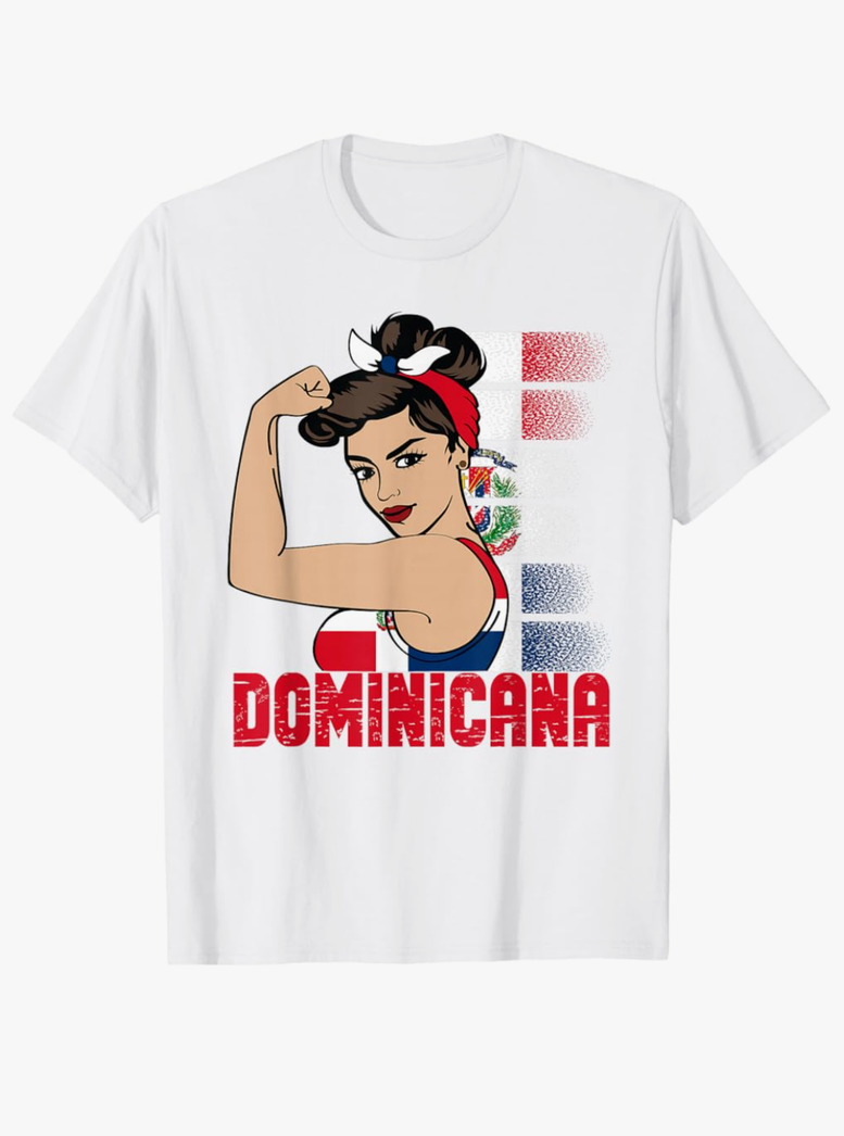 Dominican Girl Republica Dominicana Girl Chica Republic T-Shirt, Size: S