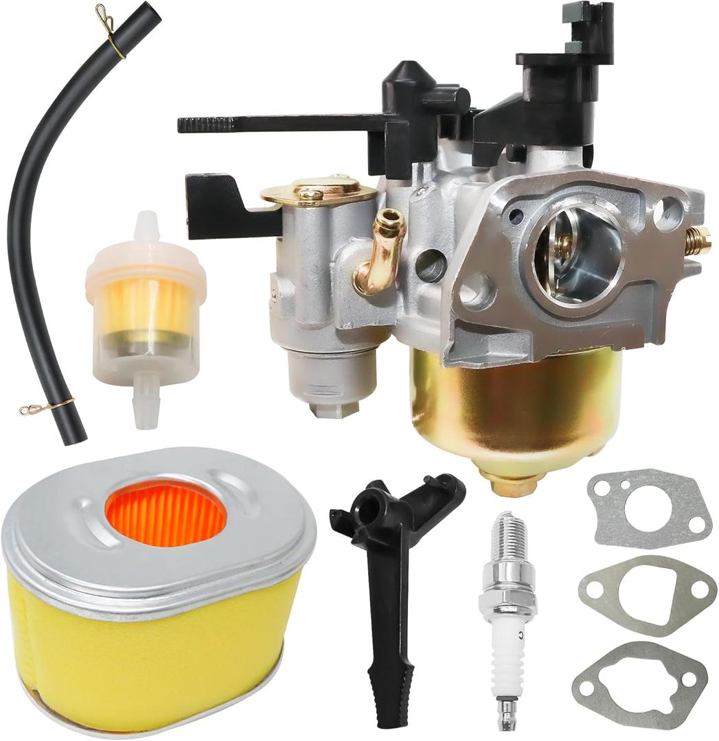 Carburetor Kit Compatible with Husqvarna PW3200 3200PSI 2.7GPM PW3100 3100 PSI 2.8GPM, Replace PW3200 with Air Filter Spark Plug Gaskets