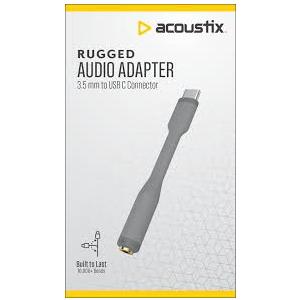 Accoustix Rugged  8 Pin To 3.5 Mm Audio Adaptor