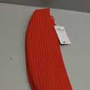 MEGASKET Red Woven Basket, 13" x 9" x 5" Baskets for Gifts Empty, Cute Cotton Rope Cat Dog Toy Bin Box, Small Woven Bin for Organizing, Red Room Decor, Nursery Cloth Diaper Storage Organizer