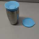 Munchkin Stainless Steel Sippy Cups for Toddlers 1-3, Spill Proof Miracle 360 Cup, Insulated, 10 Ounce, Blue