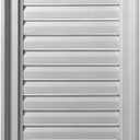 Ekena Millwork 16"W x 16"H Rectangle Urethane Gable Vent Louver, Functional