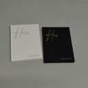 Elegant Linen Wedding Vow Books With Gold Foil Lettering - Perfectly Sized His and Hers Vow Books With Plenty Of Pages To Write Whatever is on Your Heart - A Beautiful Addition For The Wedding Day