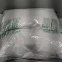 16x16 Decorative Throw Pillow Inserts-Down Feather Pillow Inserts-Square-Cotton Fabric-Set of 2-White.