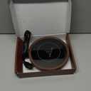 SWEETFULL Coffee Mug Warmer, 36W Electric Cup Warmer for Desk with 3-Temp Settings Advanced Temperature-Controlled Heating Coffee Gifts Accessories for Women Men Milk, Tea, Candle - Wood