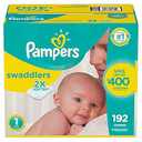 Pampers Swaddlers Diapers (Size 1, 192 Count)