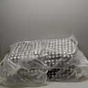 Thick Chair Cushions with Plaid and Striped Patterns, Soft Seat Pads for Dining Chairs, Office, Student Desk, Long Sitting, Square Cotton Cushions for Kitchen or Study (Pack of 4)