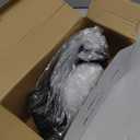 6 Pcs Acrylic Necklace Display for Vendors, Jewelry Bust Stand Holder, 7.87 x 5.12 x 2.36 Inch Jewelry Display Mannequin for Earrings Necklace, Retail Store & Trade Shows(Black)