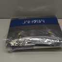 MR&HM Satin Bed Sheets, Queen Size Sheets Set, 4 Pcs Silky Bedding Set with Elastic Corner Straps and 15 Inches Deep Pocket for Mattress (Queen, Black)