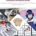 Veemoon 10Pcs Taekwondo Breaking Boards Professional Wood Breaking Board Karate Martial Arts Boards for Kids Adults Boxing Equipment- 0. 4cm