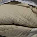 TAOCOCO 100% Waterproof Recliner Chair Cover, Non Slip Recliner Covers for Recliner Chair with Pocket, Washable Reclining Chair Cover Furniture Protector for Kids, Pets(23.6'', Cream)