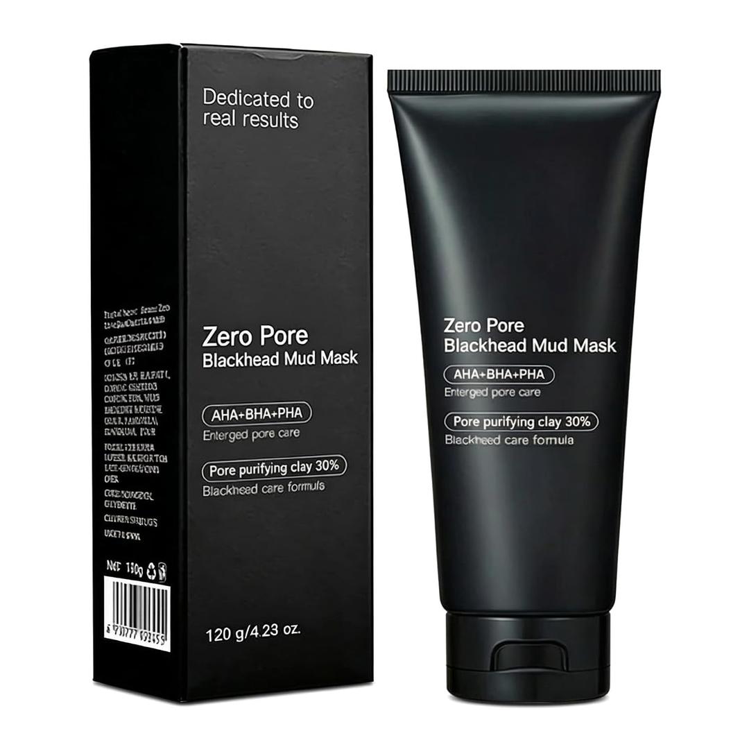 Blackhead Remover Mask Kit, 100ml Charcoal Peel-Off Face Mask for Men & Women, Facial Mask Deep Cleansing for Face Nose Blackhead Pores Acne, for Oily & Combination Skin, 4.23 Fl Oz 