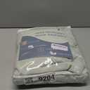 Jowels Mist Sage Linen Back Tab Curtains 84 Inch Length for Living Room 2 Panel Pocket Drape Light Filtering Semi Sheer Cream Country Rustic Farmhouse Boho Curtain Bedroom Pinch Pleated Look