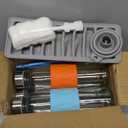 Zukro 18 oz Glass Water Bottles with Lids, 6 Pack Leak Proof Juice Bottles With Stainless Steel Cap for Juicing, Smoothie, Homemade Beverages Container, Reusable Drinking Jar with Grip Band, BPA Free