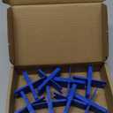 8 Pcs ABS Deck Spacer Tool,4 Thicknesses Deck Board Spacers(1/16", 1/8", 3/16", 1/4"),Blue Deck Spacers Assorted for Pressure Treated Composite Decking