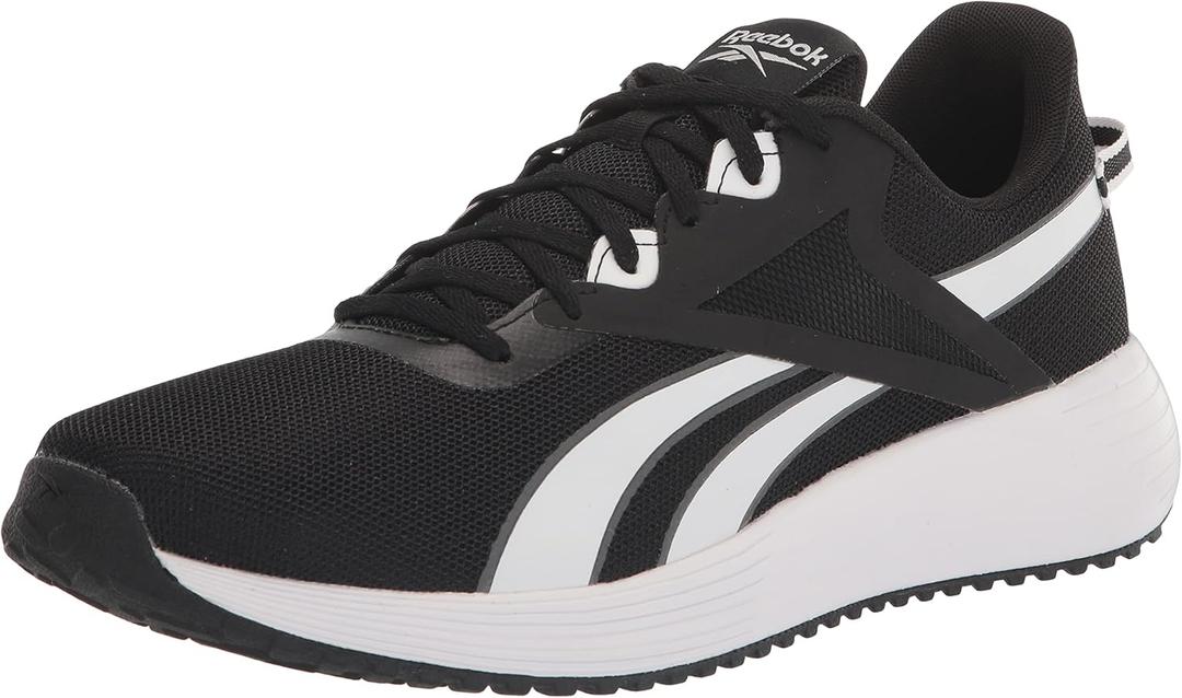 Reebok Men's Lite Plus 3.0 Running Shoe (11, Black/White)