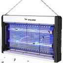 PALONE Electric Bug Zapper 3200V Mosquito Zapper Killer Indoor Insect Killer with Hanging Chain Mosquito Trap with Removable Collection Tray USB Electric Bug Zapper Outdoor for Home Office (16 in)