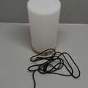 SHINGJIAO Revive - Red Light Lamp: Red Light for Sleep 660nm Melatonin Promoting Natural Sleep Aid, Bedroom & Nursery Nightlight (Milk Shade and Wood Base)