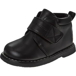 Josmo Baby Strap Boots Synthetic Non-Slip High-Top First Walking Boots for Girls & Boys Sizes 24 Infant 58 Toddler