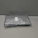 CXPSINC 2 Pack Premium Disposable Plastic Tablecloth 84" Round Table Cover for Birthdays Weddings Christmas Anniversary (Silver Grey)