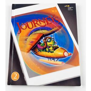 Houghton Mifflin Harcourt Journeys 2nd grade Reading Textbook Hardcover Home