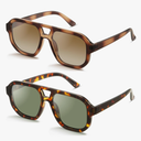 livho Trendy Polarized Square Aviator Sunglasses Women Men Square Eyewear Frame, Retro Sun Glasses for Women Men 2025 Shades