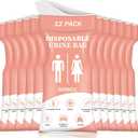 DIBBATU Disposable Urine Bag, 12/24 Pack Pee Bags for Travel for Women/Men, 800ML Emergency Portable Urinal Bag and Vomit Bags, Unisex Urinal Bag for Camping, Traffic Jams, Pregnant