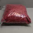 BEDELITE Fleece Blanket Twin Size Burgundy Throw Blankets for Couch & Bed, Luxury Plush Cozy Fuzzy Blanket 60x80 inches, Super Soft Warm Lightweight Throw Blanket for Travel Camping