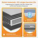 Autoexact Radiator, Auto Radiator for Car for 1998-2011 Ford Ranger/F-100 Ranger, for 2001-2005 Ford Explorer Sport Trac/Sport/ 1998-2000 Explorer 4.0L, for 1998-2010 Mazda B4000/ B3000 3.0L 4.0L