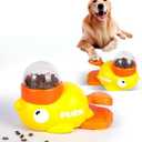 2-in-1 Interactive Dog Puzzle Toy, Slow Feeder, Safe and Durable Dog Food Treat Feeding Dispenser for Small & Medium Dogs, Promotes IQ Training and Entertainment Reduces Bloating Anti-Gulping