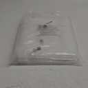 Mrs Awesome 82x74 Wide Shower Curtain Liner with Magnets, Free Hooks Included, Waterproof PEVA, PVC Free, 82 x 74 inches, Clear